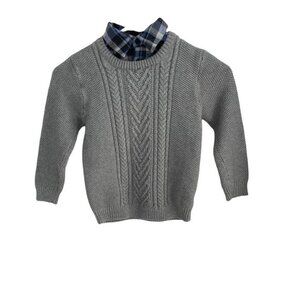 Cherokee  Gray Sweater‎ Long Sleeve Boys Kids